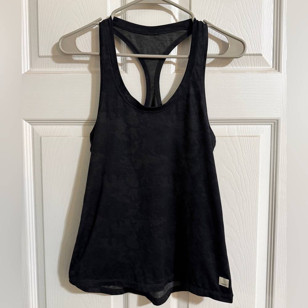 Vuori Black Sleeveless Tank Top Racerback